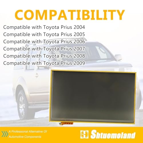 Pantalla táctil de 7 pulgadas para Toyota Prius 2004-2009 miniatura 6