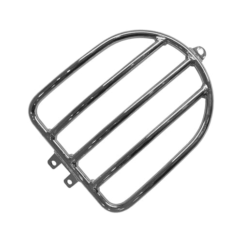 Porte-bagages arrière R18 support en acier pour moto custom cadre transporteur de selle solo