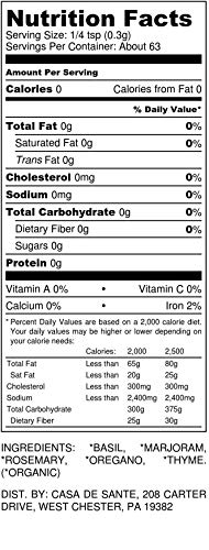 Organic Paleo Seasoning, Low Fodmap Certified Spices (Grilling 5 Pack) | No Onion No Garlic, Gluten-Free, No Carb, Keto, Paleo, Whole30, Kosher, All Natural, Non Gmo, Non Irradiated - Casa De Sante #TOP5