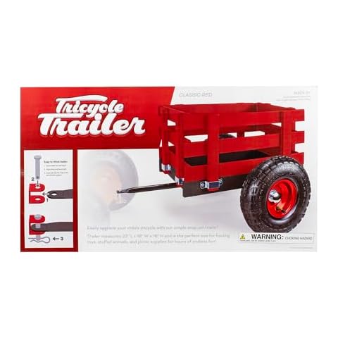 Gener8 Tricycle Wagon - Red Cover
