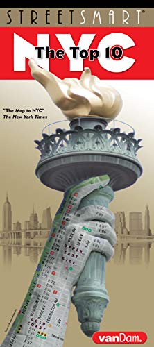 StreetSmart NYC Top 10 Map by VanDam â€” Laminated pocket size NYC Street & Souvenir Map of Manhattan, NY with 3D Skyline Poster and Top 10 Sights ... ferry routes and NYC Subway Map 2020 Edition