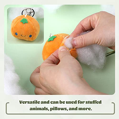 Image of BUTUZE 800g /28oz Polyfill Stuffing, (2.1oz-4.4lb) Fiberfill for Crafts, Polyester Fiber Fill, Premium Resilience Fill Fiber for Stuffing Pillow and Home Decoration Projects