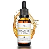 QIDOSHA® Vitamine D E K A, Premium Vitamin-Tropfen mit den fettlöslichen Vitaminen D3, K2, E & A, eingebettet in MCT-Öl, 100% vegan (D3 aus Flechten), jede Charge laborgeprüft, deutsche Fertigung