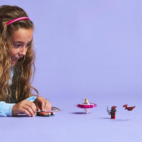 LEGO Ninjago La toupie Spinjitzu du Dragon de Sora Jeu de Construction avec 2 éléments de Pouvoir et 2 minifigurines Idée Cadeau pour garçons et Filles dès Amateurs de la série TV 71824 - vue 8