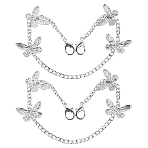 ibasenice Colgantes para Botas de Mujer 2 Piezas Dijes de Insecto Vintage de Aleación Plateada 96 Pulgadas Accesorios Decorativos para Cordones de Zapatos Joyas Ligeras para Calzado