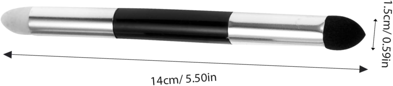IWOWHERO 4pc Set Sketch Sponge Pens Art Blender Stumps for Drawing Double Headed Erase Highlight Tools for Artists