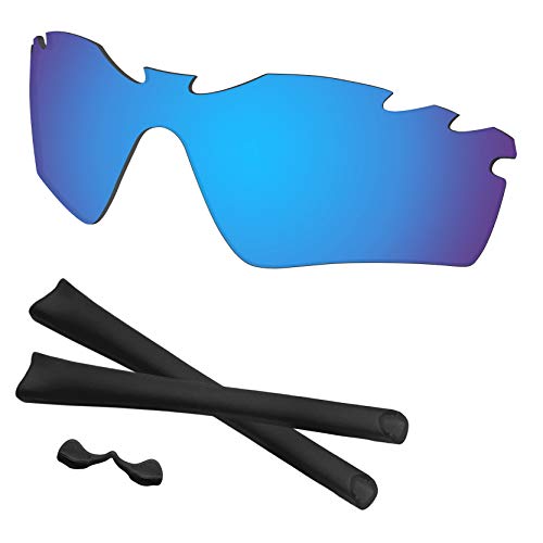 Image of Radar Path Lenses & Rubber Kits Replacement for Oakley Sunglass Polarized