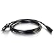 C2G 1M C7-Netzkabel (CEE 7/7 zu IEC 60320C7) Abbildung 8 Netzkabel, 80616