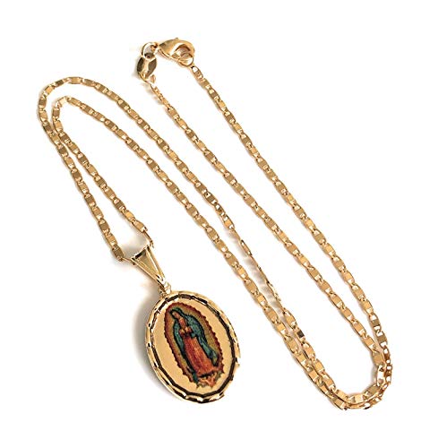 Medal Necklace 17.5 Inches Anchor Chain 