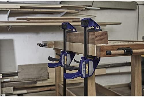 IRWIN QUICK-GRIP Heavy Duty One-Handed Bar Clamp /Spreader, 18" /450mm, 10505944