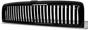 Black Vertical Front Hood Bumper Grill Grille ABS For 94-01 Dodge Ram 1500/94-02 2500/3500