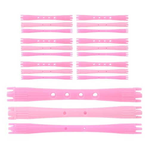 Artibetter Varillas para Permanente Pequeñas 90 Pcs Diámetros 0.5/0.6/0.7 Cm, Rulos Rizadores Huecos Diseño de Ondas de Agua para Rizos sin Calor, Herramientas Ligeras para Salón y Viaje
