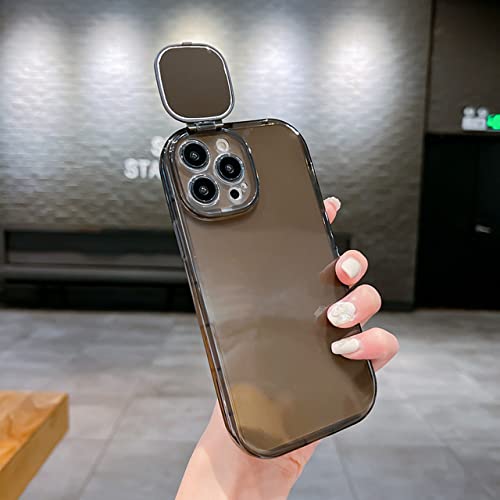 Support Miroir Appareil Photo iPhone Coque Silicone Souple
