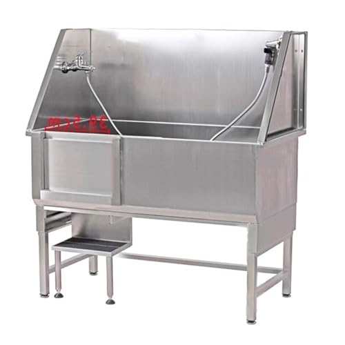 Hundepflegewanne,Professionelle Hundebadewanne Aus Edelstahl,Hundepflegebadewanne Für Haustiere,Große Hundebadewanne,Hundebadestation,Kommerzielle Haustierpflegewannenstation,Zwei