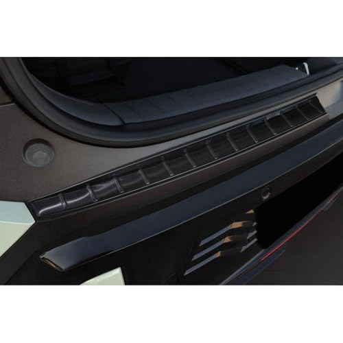 Seuil de coffre haut de gamme en acier inox noir pour KIA EV3 GT 2024 par Avisa