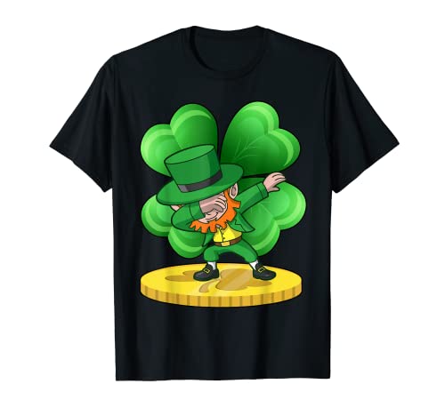 Danza irlandesa del Día de San Patricio Dabbing Duende Dab Camiseta