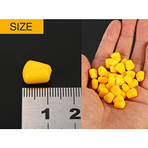 Dilwe 50PCS Esche Artificiali d'Acqua Dolce