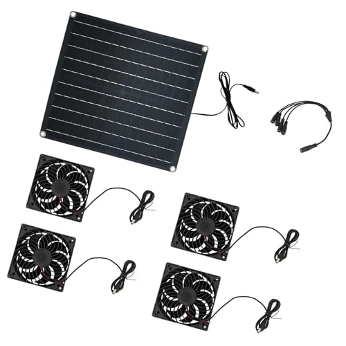 Ventilateur solaire domestique IP65 pour rafraîchir naturellement vos pièces de vie