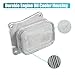 X AUTOHAUX Car Engine Oil Cooler Housing with Gasket Assembly for Mercedes-Benz W204 2007-2014 2711880401