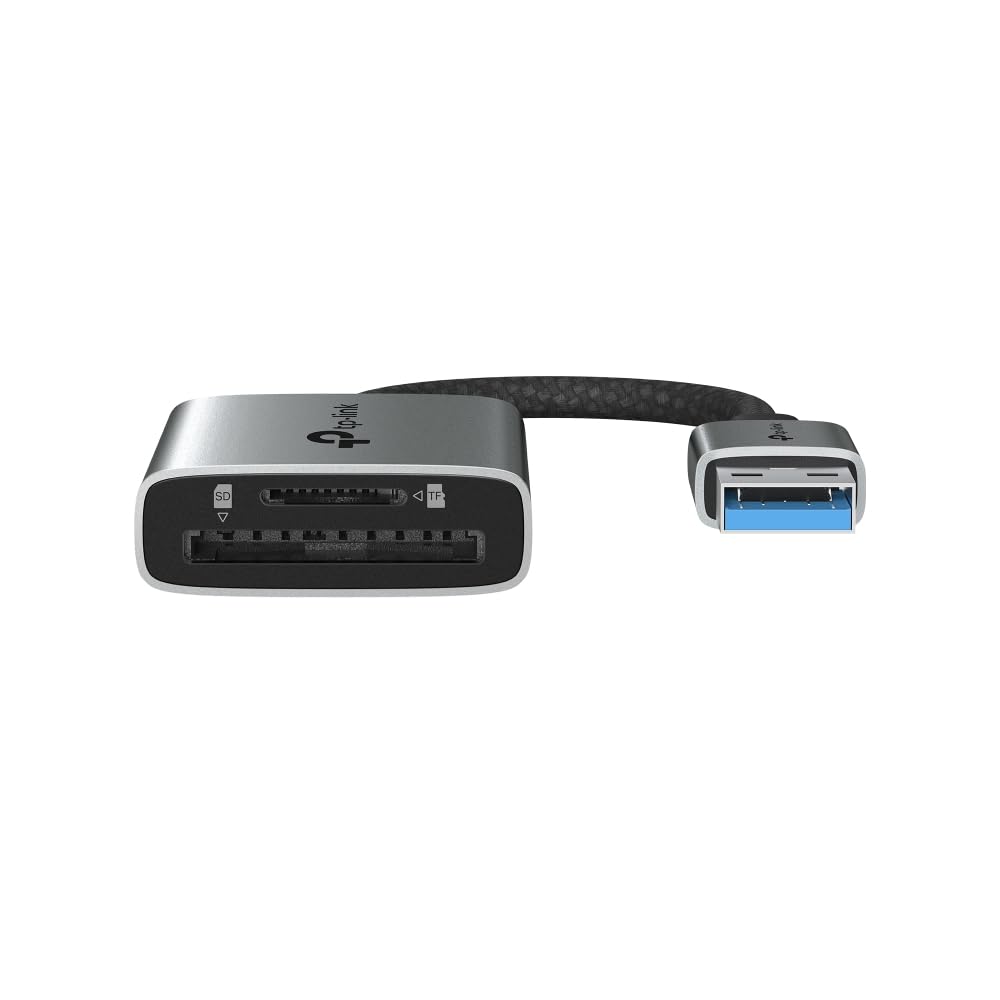 TP-Link UA430 | Czytnik kart SD/microSD USB 3.0 Typu A | Prędkość do 5 Gb/s | Plug & Play | Kompaktowy design