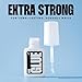V Beauty Pure Extra Strength Nail Glue, Nail Glue for Nail Tips, Brush-on Formula for No-Drip and No-Clump Application, Fast-Drying, Long-Lasting and Waterproof - 7 ml
