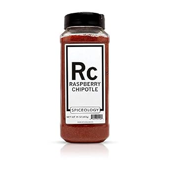 Spiceology - Raspberry Chipotle Sweet & Spicy All-Purpose BBQ Seasoning Spice Rub - 16 oz