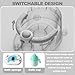 Trankerloop Baby Bath Seat for Babies 6 Months & up, Non-Slip Toddler Bath Seat for Baby & Newborn, Sit Up Bath Seat for Baby,Grey