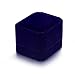 Nikitea Classic Velvet Engagement Ring Box - Blue