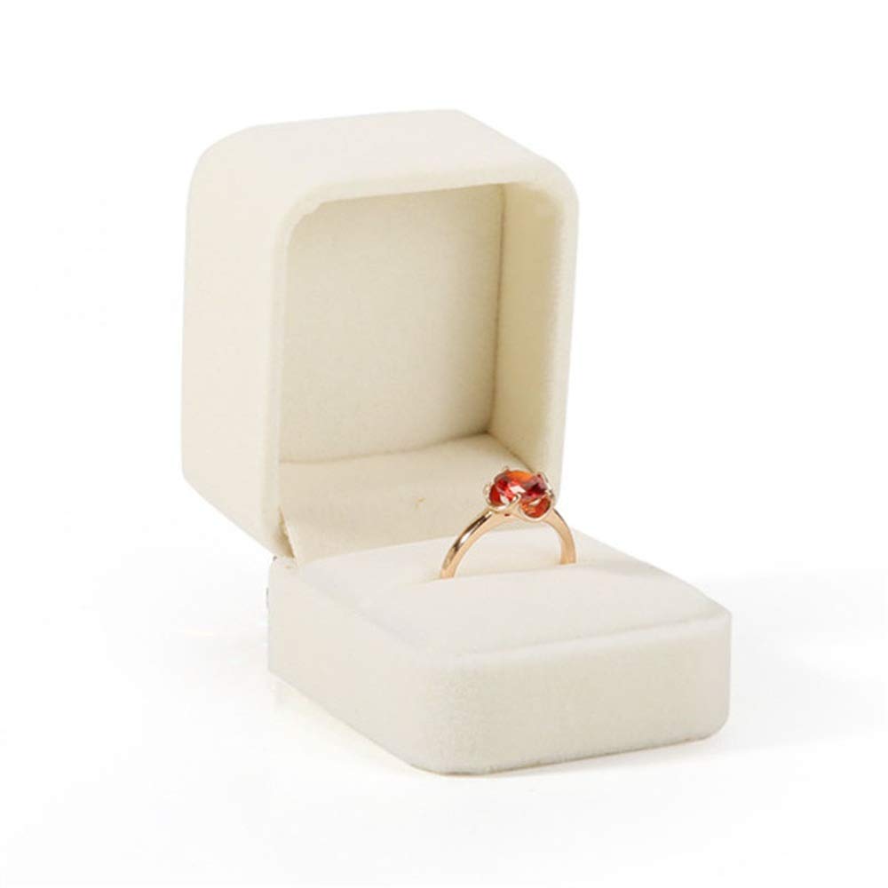 Elegante portagioielli, anello, orecchino, braccialetto, catena lunga, regalo, portagioielli, scatole regalo per matrimonio, fidanzamento, compleanno e anniversario per anelli, orecchini, collane, br