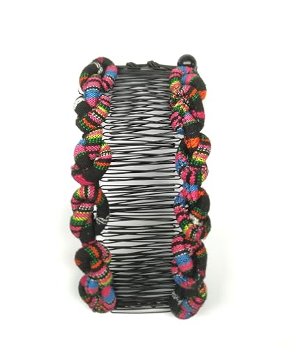 Clip Plátano Estirable HairZing Grande Negro miniatura 5