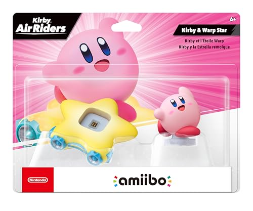 amiibo- Kirby & Warp Star - KirbyAir Riders Series