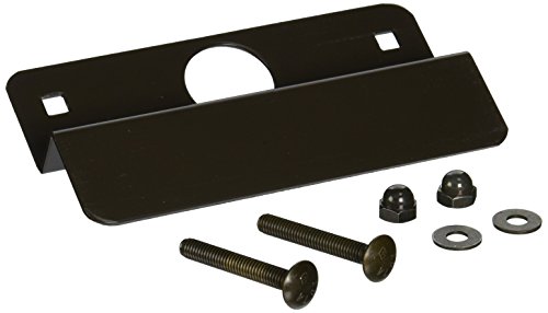 Don-Jo PLP-211 12 Gauge Steel Pin Latch Protector with EBF Fastener, Satin Chrome Plated, 3
