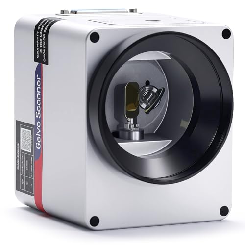 Image of Cloudray Fiber L-as-er Scan Head 1064nm RC1001-V1 Aperture 10mm Galvanometer Scanner with Power Supply for Fiber Marking