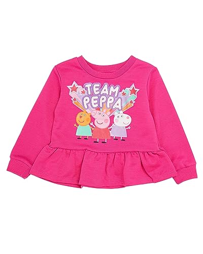 Peppa Pig Toddler Baby Girls Long Sleeve Shirt & Leggings Set2