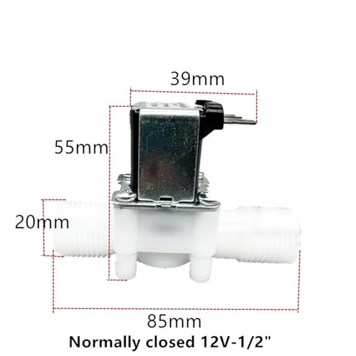 Vanne solénoïde 3/4 pouce régulateur normalement fermé CA 110V