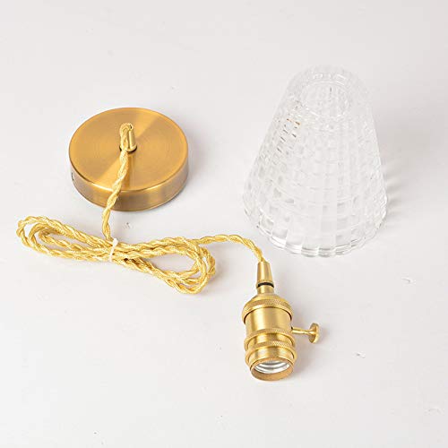 Plafonnier design E27 texture treillis pour déco art moderne