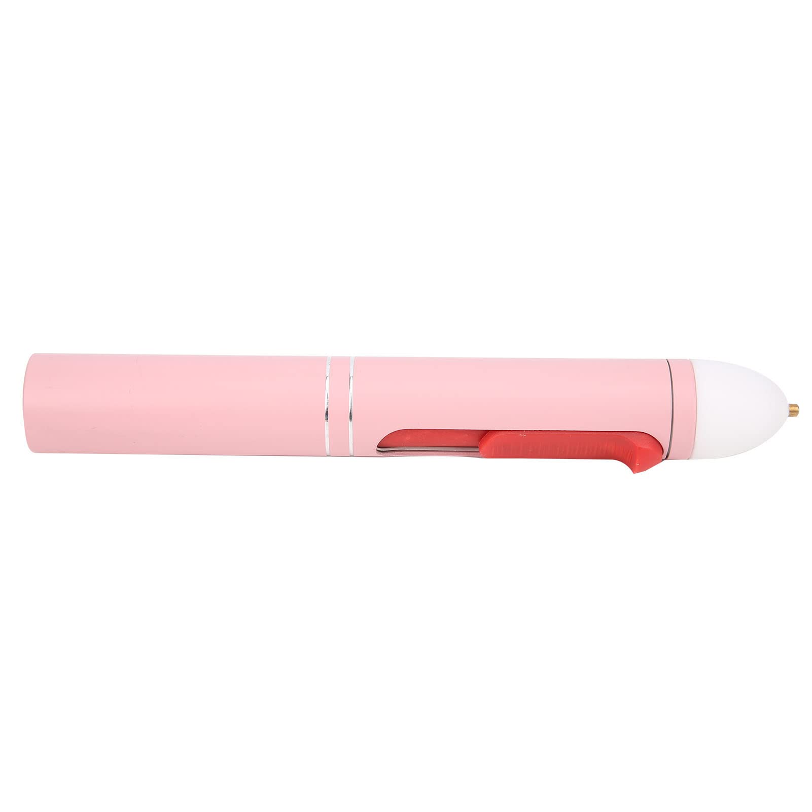 Mini pistola per colla a caldo senza fili rosa 5 V, ricarica USB, set di attrezzature portatili per incollaggio con tempo di standby di 120 minuti e stick di colla inclusi per