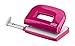 Produktbild Novus E 210 fresh Locher (10 Blatt Lochleistung, mit Anschlagschiene, für Haushalt und Heimbüro) pink glänzend