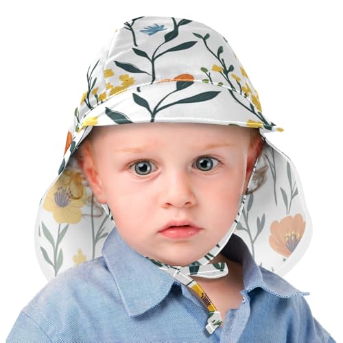 Unisex Baby Sun Hat Boy Beach Play Hats Girls UPF 50+ Adjustable Beach Essentials2