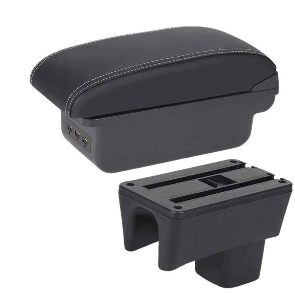 For Swift 2005-2025 Armrest Box Car Auto Storage Bracing Heighten Interior Details
