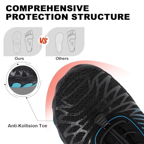 Image of Hike Barefoot Shoes for Men and Women, Professional Water Shoes, Barefoot Hiking Shoes for Travel, Wide Toe Box, Non-Slip, Breathable, No Dropping