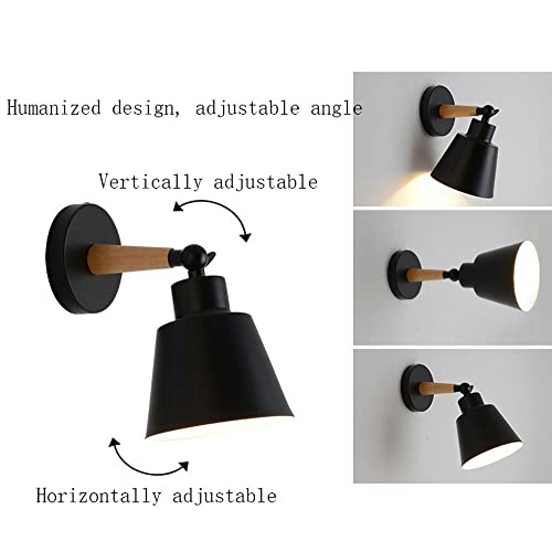 Luces de pared modernas de estilo nórdico para iluminar el dormitorio de forma elegante y sutil 2