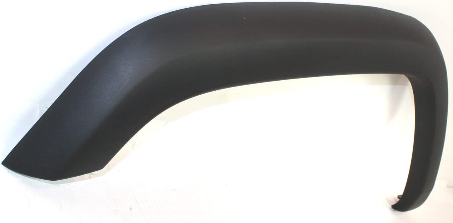Evan Fischer Fender Flares Compatible with 1997-2001 Jeep Cherokee Textured Black, 2 Door/4 Door Rear, Passenger Side Partslink CH1769106
