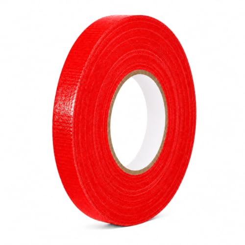Image of GGR Supplies CDT-36 Industrial Grade Cloth Duct Tape, Red 3 /4 Inch x 60 Yards, Waterproof UV Resistant Heavy Duty, Clean Removal with No Sticky Residue for Repairs, Packaging, and Bundling
