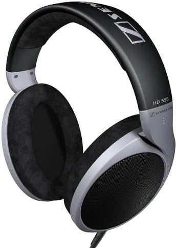 sennheiser hd555 professional headphones with sound channeling old model
