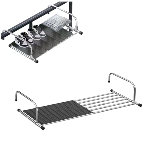 Étendoir à linge rétractable pour balcon extérieur et intérieur séchoir fenêtre acier inoxydable