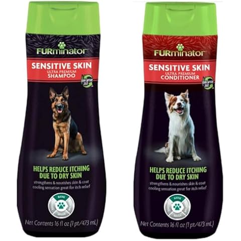 Furminator® Deshedding Ultra Premium Shampoo & Conditioner Bundle. 16oz. Cover