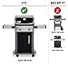 Weber Porcelain-Enameled Cooking Grates for Spirit 200 Series Gas Grills (2 Grates/pack) (17.5 x 10.2 x 0.5), Black