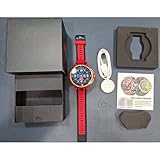 Smartwatch 4G con Fotocamera Rotante e Slot per Scheda SIM, Vivace Touch Screen da 1,75' per Comunicazione e Sport, Orario di Lavoro 24 Ore su 24 (Rosso oro)