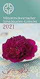  Münsterschwarzacher Spruchkarten-Kalender 2021 (Münsterschwarzacher Kalender)